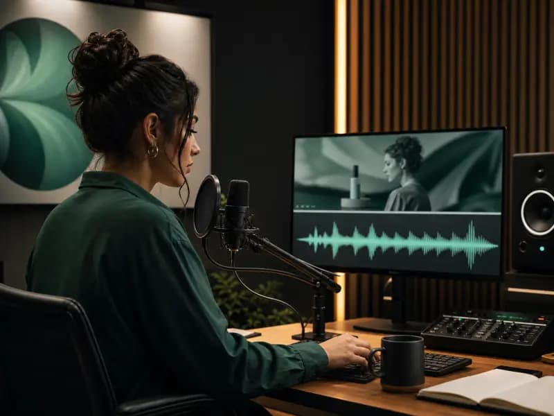 Brand audio voice clone workflow